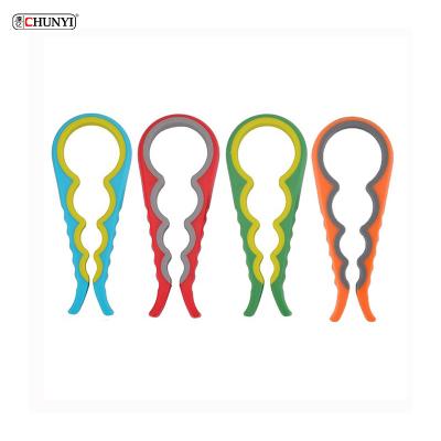 China Viable all in one multifunctional adjustable plastic jar can bottle opener for sale