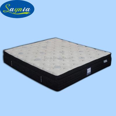 China Compress package 5 zone pocket box spring 7 zone latex mattress import mattress for sale