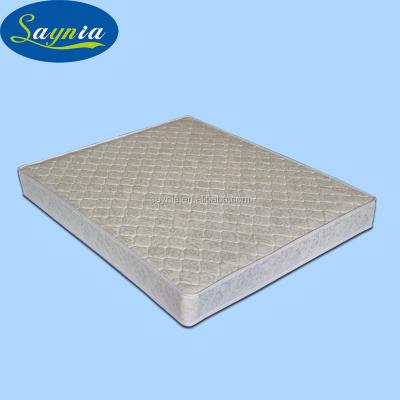 China Compress pack promotion china bonnel polyester fiber sring quilting single bed mattress for motel for sale