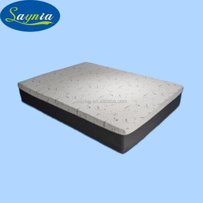 China Foldable Queen Size 10 Inch Gel Infused Memory Foam Mattress for sale