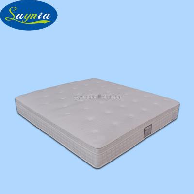 China Natural pocket spring sleepwell memory foam latex single bed mattress for hotel for sale