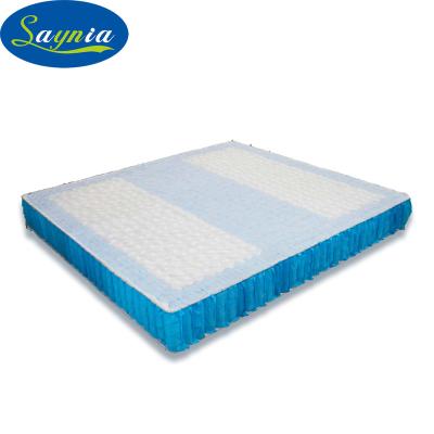 China Modern Plain Top Cooling Sleep Pillow Gel Spring Bedroom Mattress for sale