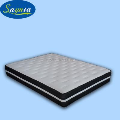 China Compress Pack Dunlop Latex 5 Zone Pocket Spring Luxury Bedroom Mattress for sale