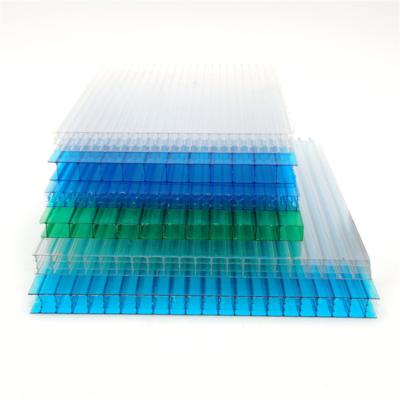 China Modern Clear Corrugated Plastic Polycarbonate Roofing Panel Embossed PC Plastic Sheet for sale