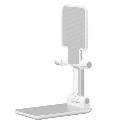 China Universal Adjustable Mobile Phone Holder Foldable Home and Office Desk Stand Cell Phone Bracket Compatible with Huawei Xiaomi iPhone Tablet for sale