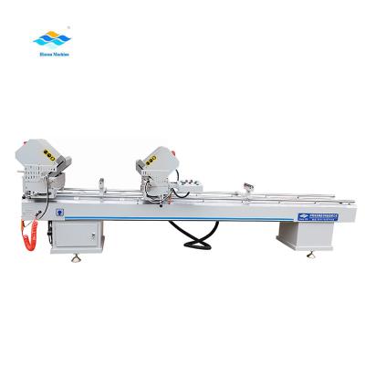 China PVC Cut Profile UPVC Profiles Double Dead Cutting Machine For UPVC Window Door Making Machine for sale