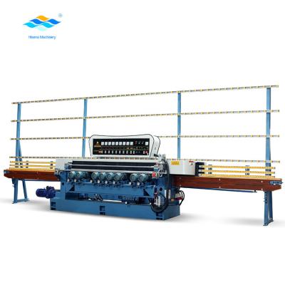 China Factory Glass Edge Straight Line Grinding And Polishing Glass Beveling Machine for sale