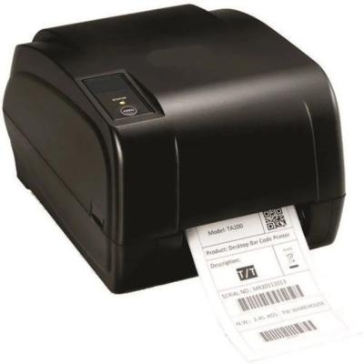 China Direct thermal desktop TA200 203 dpi barcode label printer 4 inch 104mm ribbon barcode desktop printer for sale