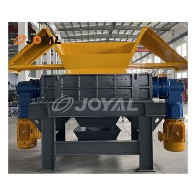 China Hot Selling High Performance Plastic Shredder Durable Plastic Film Shredder Machine / High Efficiency Two Small Shafts for sale