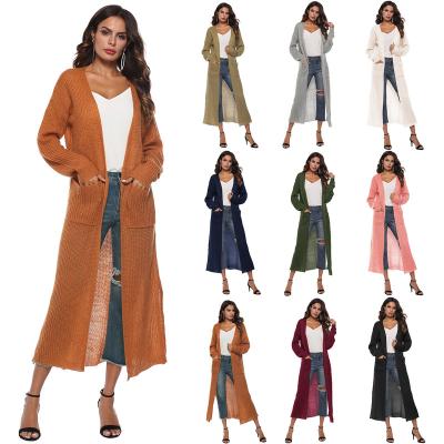 China Anti-wrinkle hot sale style batwing wing sleeve women 2021 new plus size cardigan sweater in large size new fashion long sleeve cardigan coat for sale