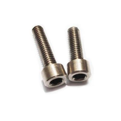 China TA2 Automotive Titanium Titanium Bolt Socket Head M4*6-8-10-40-50-70mm Bolts GR2 for sale