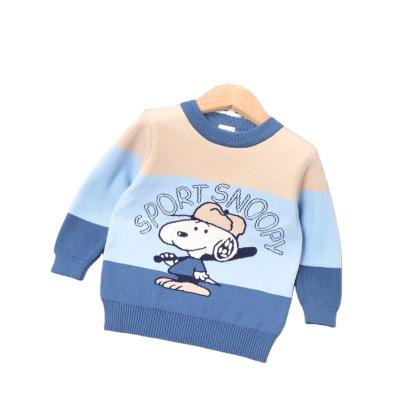 China Winter Autumn Cartoon Knitted Sweater Boys Girls Animal Sweater Wholesale Anti-Shrink Sweaters Baby Kids Child Fashion Clothes for sale