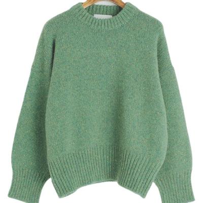 China ug Autumn Winter Wholesale Long Sleeve Anti-wrinkle loose O-neck knitwear plus size sweaters for sale