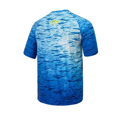 China Antibacterial Men's UV Protection Fishing Shirts Refine Coolest Short Sleeve Sunscreen Fishing Shirts for sale