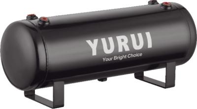 China Zwarte en de Lucht de Tank die van de Compressorlucht van Chrome 2.0Gallon met Compressor gebruiken Te koop