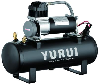 China Black 1.5 Gallon Air Compressor For Cars , Heavy Duty Air Compressor 12v for sale