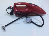 China 2 em 1 C.C. aspirador de p30 portátil extravagante vermelho e amarelo de 12V do carro para o carro com inflação Fuction à venda