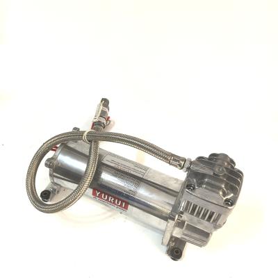 China Heavy Duty Chrome Car Air Suspension Compressor For 4WD Vehicle for sale