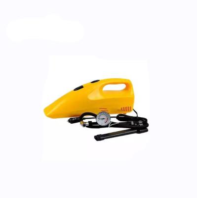 China Yellow Dry Portable Car Vacuum Cleaner Plastic Material 35w - 60w Optional for sale