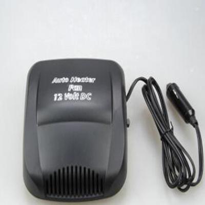 China Professional Portable Car Heaters 150w Black Plastic With Cord Length 1.5m for sale