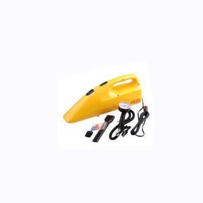 China Yellow Portable Car Vacuum Cleaner With 12v Dc Cigarette Lighter 35w - 60w for sale