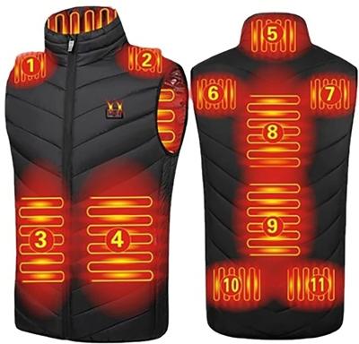 China USB Heating Passionate Clothing Passionate Vest Electric Heated Coat for Men and Women Rank Adjustable Winter Sports Passionate Clothing for sale