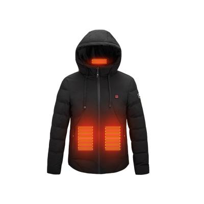 China Wholesale QUICK DRY Down Coat Outdoor Wear Clothing for Winter Self Powered Heat Work Stripper USB Heated Jacket Heating Coat for sale