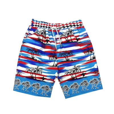 China Clolrs Custom 6 Mens Surf Breathable Beach Pants Mens Fitness Bodybuilding Beach Pants Designer Swim Trunks for sale