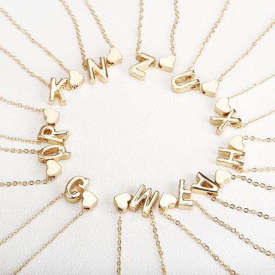 China Adjustable Letter Choker Necklace Fashion Letter Women Pendant Necklace For Women Jewelry Gift for sale