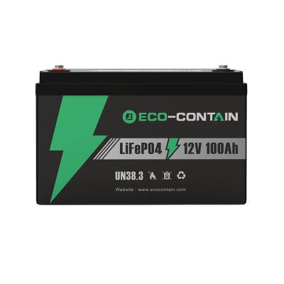 China Home appliances wholesale 100 volt lithium ion battery lifepo4 battery charging 12v 100amp 12 oh 12v 100ah for sale