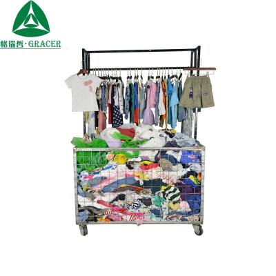 China popular yiwu used baby clothes summer second-hand clothes by bullet for sale