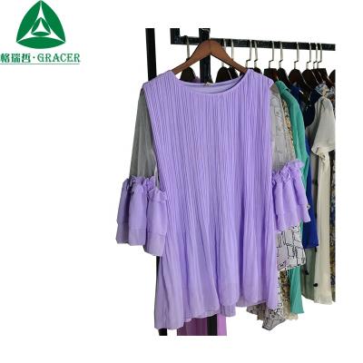 China High Level Women Summer Clothing Popular Second Hand Clothes Denmark Used Clothes for sale