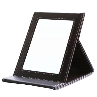 China Makeup Tools HD Folding Mirror Beauty Lighted Desktop Mirror With Portable Little Princess Mirror for sale