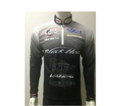 China custom all over sublimation any color 100% polyester fishing jersey for sale