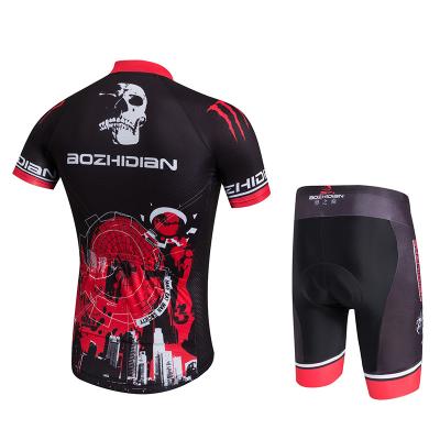 China Man / Lady Custom Cycling Jersey Anti Bacterial 140-230gsm Fabric Quickly Dry for sale