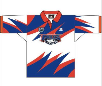 China 100% Polyester Cricket Team Jersey Moisture Wicking Offers Maximum Wear Comfort for sale