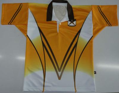 China Coolmax Fabric Cricket Team Jersey All Over Printing Logo Never Fade Quick Dry Material for sale