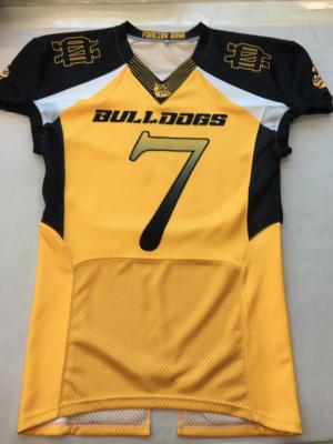 China Customized America Football Jersey 100% Polyester Soften Color Never Fade Out for sale