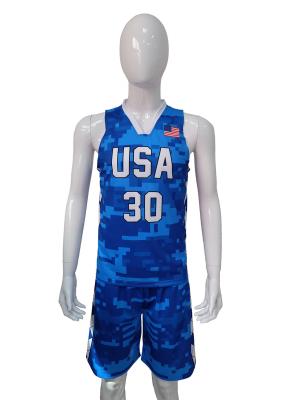 China Youth Reversible Basketball Uniforms Practice Jerseys , Basketball Team Jerseys for sale