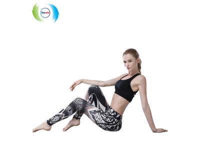 China Full Sublimation High Elastic Sports Compression Tights / Women Yoga Pants for sale