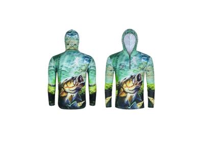 China Comfortable High Elastic Winter Tournament Fishing Jersey Hoodie For Man for sale