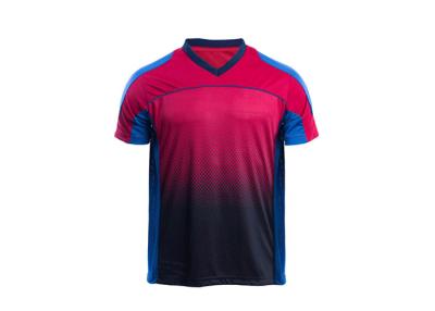 China 100% Polyester Wicking Custom Soccer Jerseys Sublimation Printing For Adults for sale