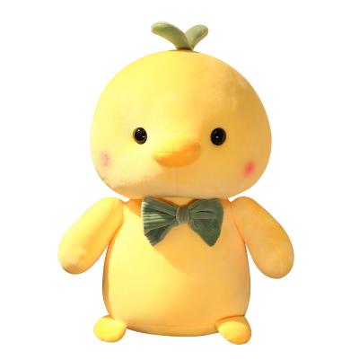 China Soft Plush Toy Chick Stuffed Animal Toys Cuddly Yellow Chicken Dolls Gifts Home Department Decorations for sale