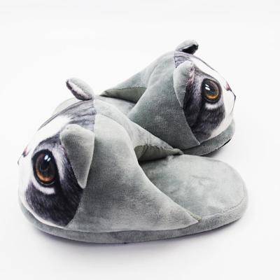 China Indoor High Quality Slippers Cat Slippers For Women Cute Animal Winter Room for sale