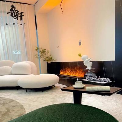 China European 3D Fogging Individual Fireplace Flame Humidification Fogging Smart Electric Fireplace Voice Control Fireplace for sale