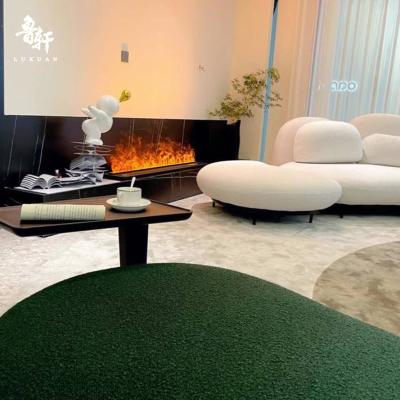 China European simulation color-changing electronic fireplace home steam water atomization 3D atomization decorative fireplace for sale