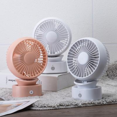 China Mini Fan USB Fan 2400mah Rechargeable Battery Portable DC Circulation Tabletop Fan for sale