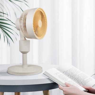 China Beautiful Simple Fashionable Comfortable Quiet Bedroom Fan Circulation Double Function Table Fan Vertical Fan and Stand Fan for sale