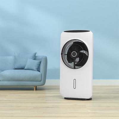 China Portable Thin Water Spray Air Purified Silent Standing Silent Standing Humidifier Mist Fans Tuya Spray Cooling App for sale