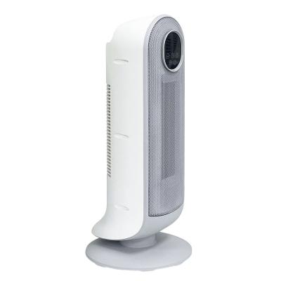 China Hotel Outdoor Fan 2000W Electric Low Noise Wireless Tuya/Heater LED Display Touch Control Screens App for sale